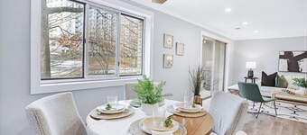 Modern 2-bedroom condo, Walk to metro