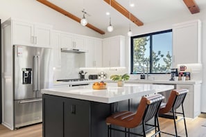 House (4 Bedrooms) | Interior - Modern Lodge Near Lake, Village, & Snow Summit Game Room, Decks, Firepit, Views (Big Bear City)