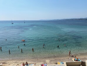 Accommodatie ligt op het strand