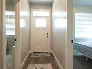 2 bedrooms, travel crib, free WiFi, bed sheets