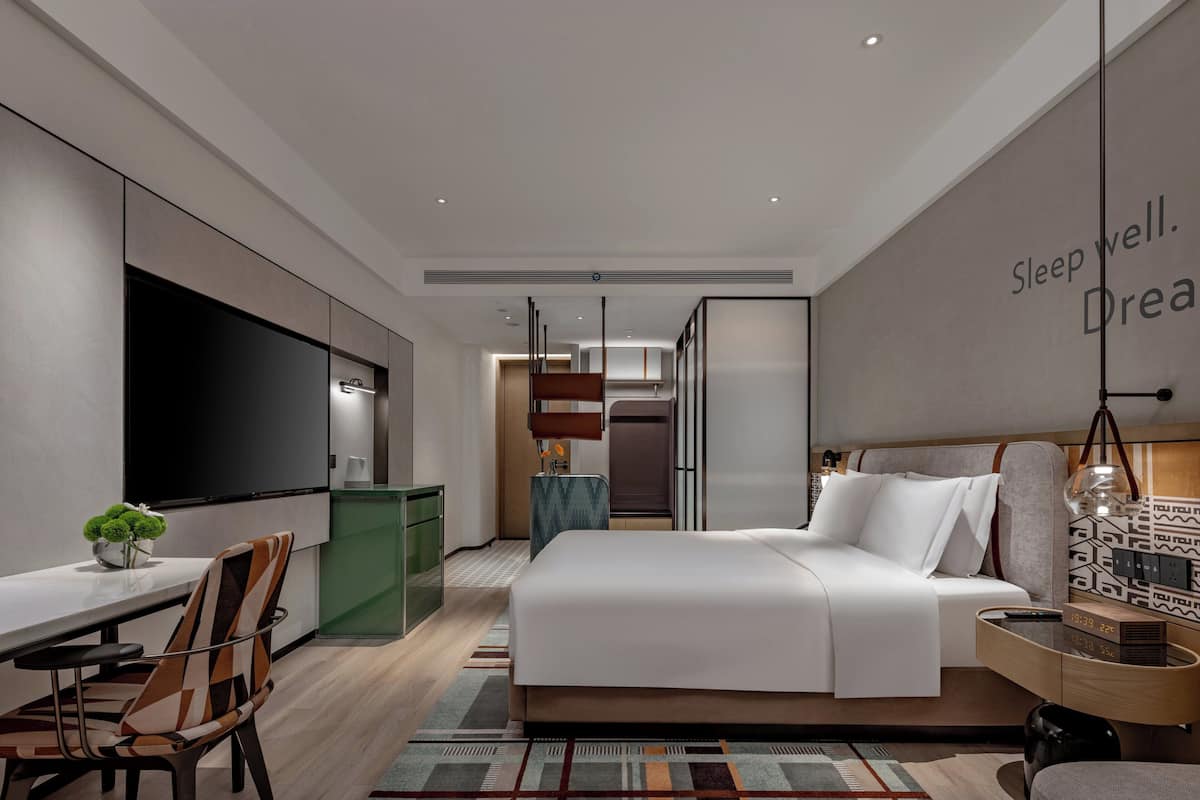 In-room safe, soundproofing, iron/ironing board, WiFi (free)