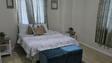 2 slaapkamers, een strijkplank/strijkijzer, wifi