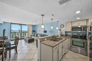 Appart'hôtel, 1 très grand lit et 1 canapé-lit (SunDestin 510) | Cuisine privée
