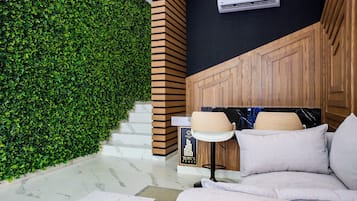 Interior entrance
