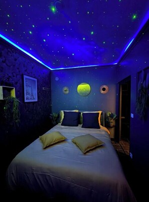 1 chambre, fer et planche à repasser, Wi-Fi, draps fournis