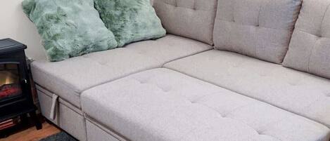 Fernseher, Kamin, Arbeitsbereiche