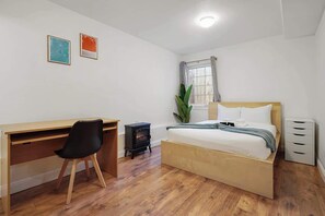 1 室のベッドルーム、WiFi、ベッドシーツ