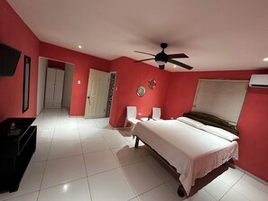 4 bedrooms, iron/ironing board, free WiFi, bed sheets
