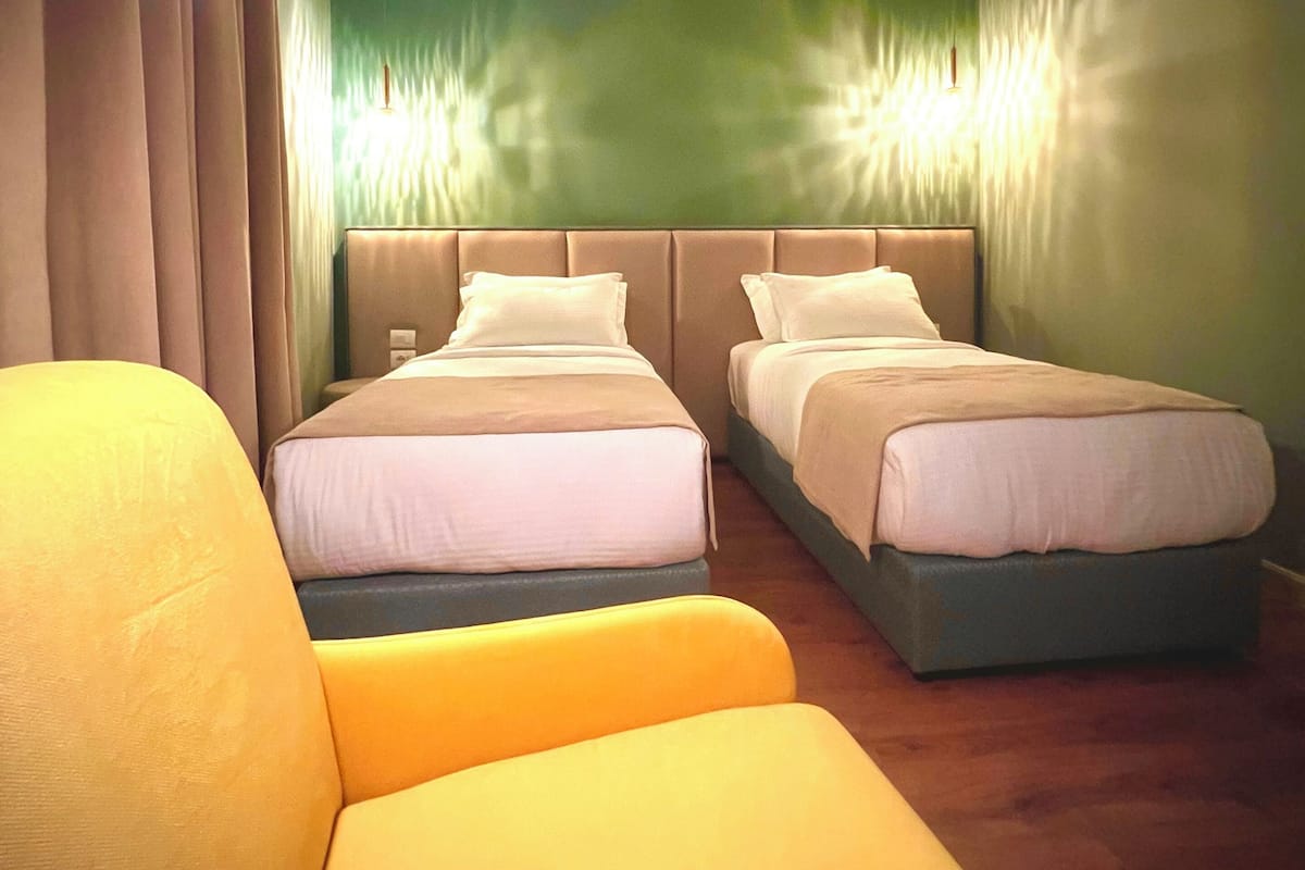 Comfort Triple Room | Egyptian cotton sheets, premium bedding, memory foam beds, minibar