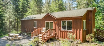 Comfy Cabin for R&R in Trout Lake Near Mt. Adams