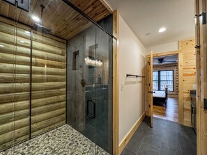 Dusche, Handtücher