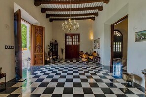 Interior - Hacienda Oxta, Private Calm Paradise outside of Merida, Coconut Plantation (Tecoh)