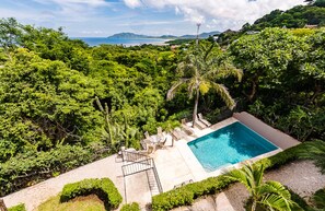 Pool - Sunset Hill Oceanview Oasis, 5 min walk to beach, restaurants, nightlife; Pool (Tamarindo)