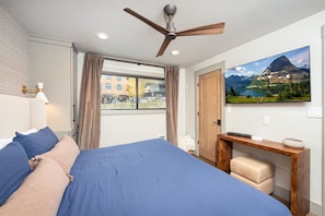 1 chambre, bureau, fer et planche à repasser, Wi-Fi gratuit