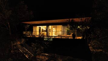 Front of property - evening/night