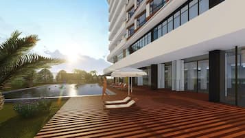 Outdoor pool