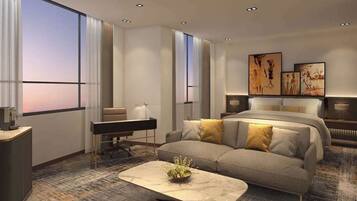 Zimmersafe, Schreibtisch, laptopgeeigneter Arbeitsplatz