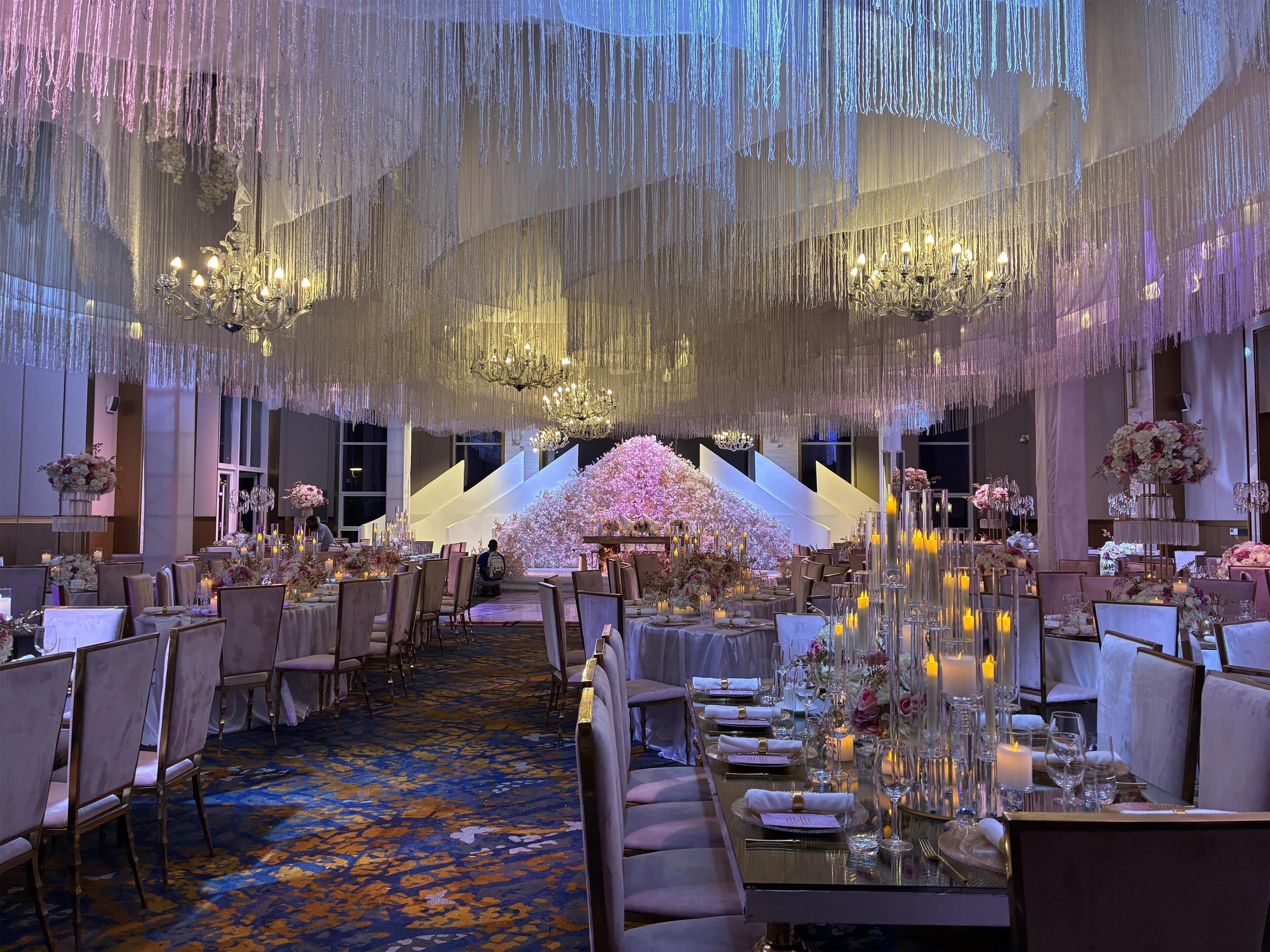 Área interna para casamento