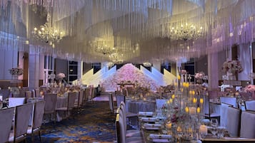 Área interna para casamento