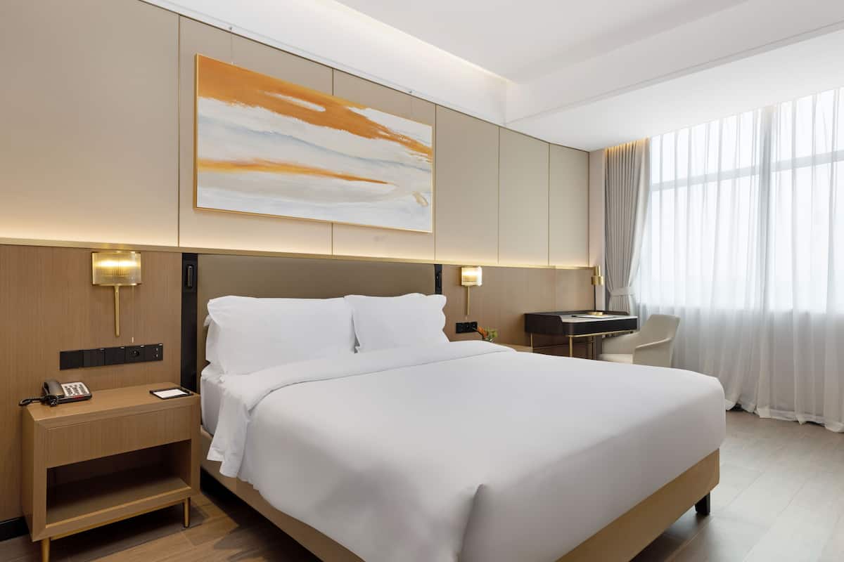 Suite Studio, 1 trĂšs grand lit | Coffres-forts dans les chambres, bureau