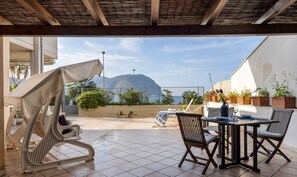 Outdoor dining - Blue Wave Addaura by DomuSicily (Palermo)