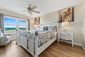 2 bedrooms, iron/ironing board, free WiFi, bed sheets - Direct oceanfront 2/2 corner condo with large balcony, heated pool, and garage parking (Ormond Beach)