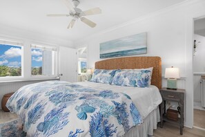 3 bedrooms, WiFi - Golf course view home on Bald Head Island (Bald Head Island)