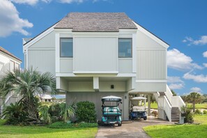 Exterior - Golf course view home on Bald Head Island (Bald Head Island)