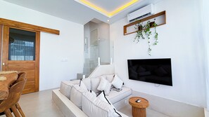 Smart TV, books - 2BR Private Pool Villa with Sunken Lounge & Balcony in Canggu (Canggu)