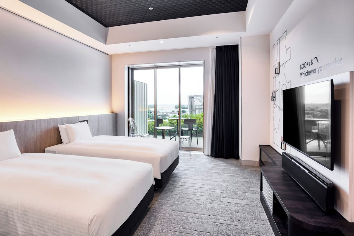 ห้องดีลักซ์ทวิน, ปลอดบุหรี่ | ผ้านวมขนเป็ด, ผ้าม่านกันแสง, Wi-Fi ฟรี, ผ้าปูที่นอน