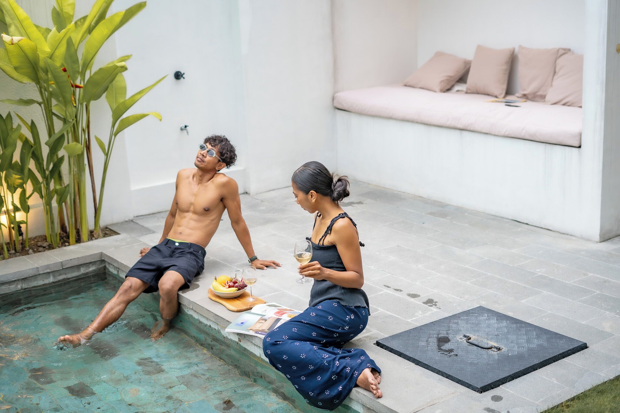 Alberca al aire libre 