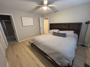 3 bedrooms, iron/ironing board, travel cot, free WiFi