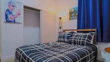 1 makuuhuone, työpöytä, silitysrauta/-lauta, ilmainen Wi-Fi