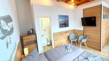 1 Schlafzimmer, kostenloses WLAN, Bettwäsche