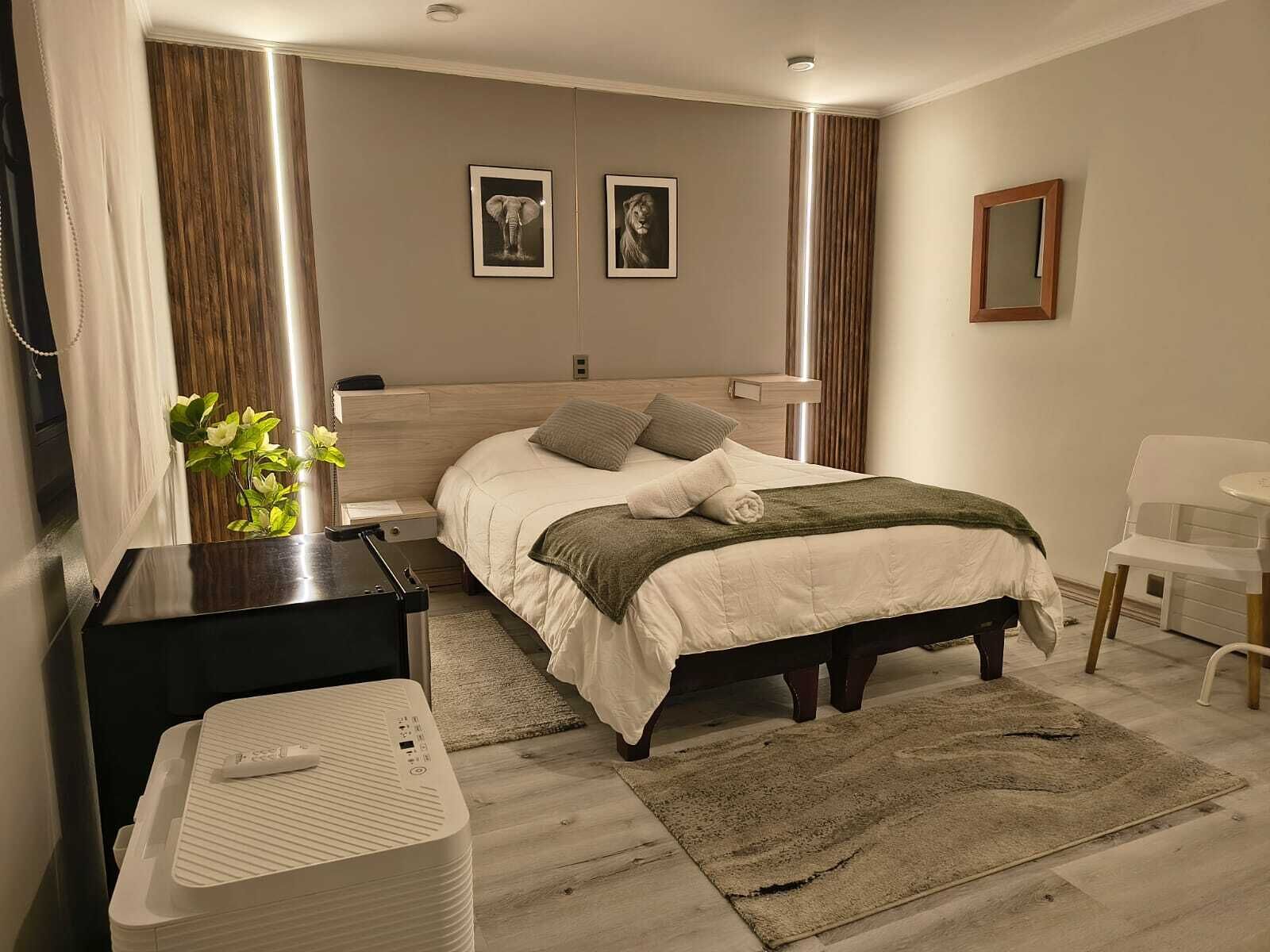 Superior dubbelrum eller tvåbäddsrum - 1 queensize-säng - husdjur tillåtna | Skrivbord och gratis wi-fi