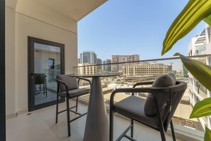 Deluxe Apartment, 1 Bedroom | Balcony - Maison Privee - Tranquil Escape w/ Balcony and High-End Facilities (Dubai)