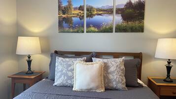 3 chambres, bureau, lit parapluie, Wi-Fi gratuit