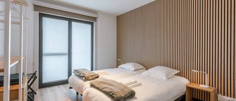 2 makuuhuonetta, silitysrauta/-lauta, Wi-Fi, vuodevaatteet