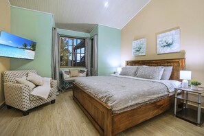 4 bedrooms, iron/ironing board, travel cot, WiFi