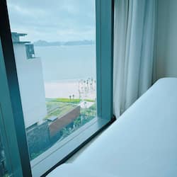 In-room safe, desk, laptop workspace, blackout curtains