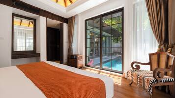 Villa, vistas al jardín | Vistas desde la habitación