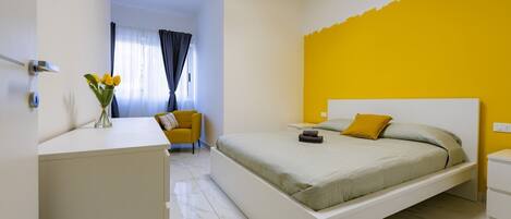 1 chambre, fer et planche Ă repasser, Wi-Fi, draps fournis