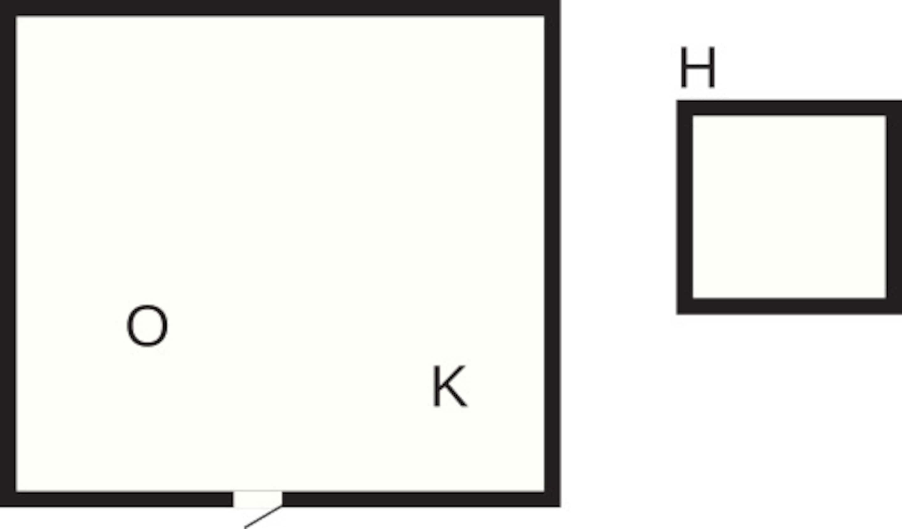Comfort-Haus, 2 Schlafzimmer | Grundriss
