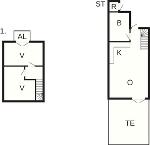 Classic House, 3 Bedrooms | Floor plan