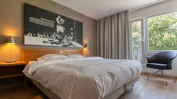 2 slaapkamers, een strijkplank/strijkijzer, gratis wifi, beddengoed