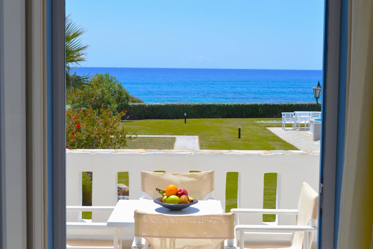 Comfort Apartment, Sea View | Terrace/patio