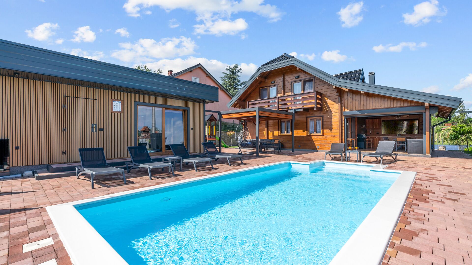 Piscine chauffée