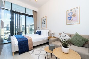1 bedroom, in-room safe, iron/ironing board, free WiFi - CitiHome - Studio Azizi Riviera (Dubai)