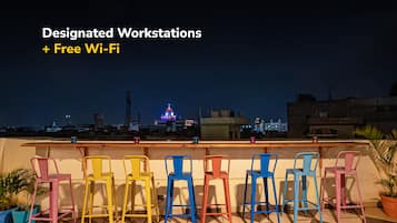 Sala de estar en el lobby