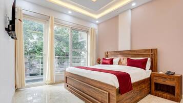 Camera Deluxe, balcone, vista città | Wi-Fi gratuito
